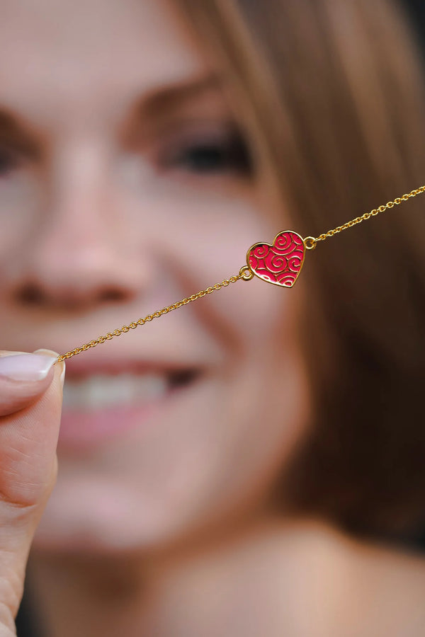 "Love" Heart Wishing Bracelet