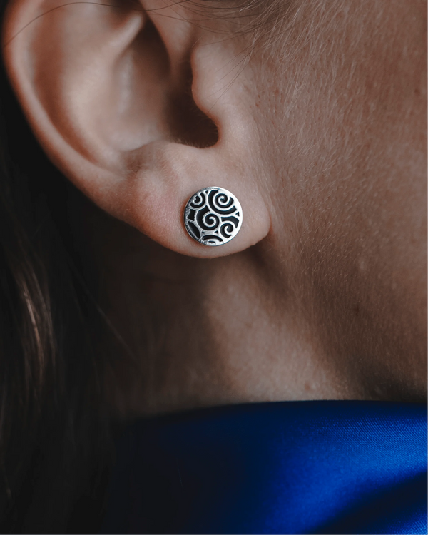 "Luck" Stud Earrings