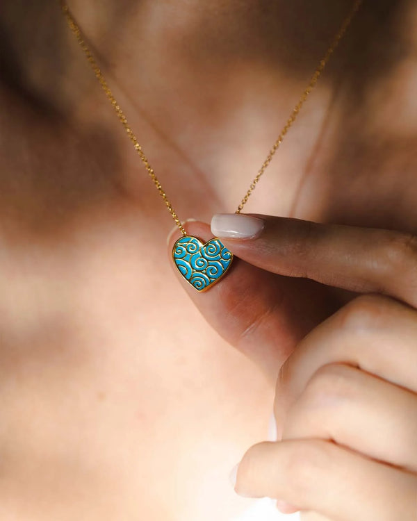 "Conception" Heart Wishing Pendant