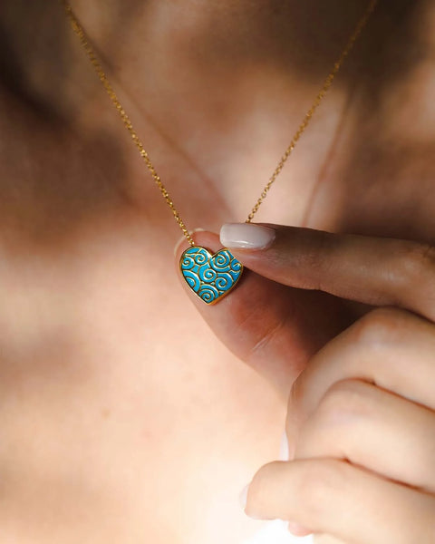"Conception" Heart Wishing Pendant