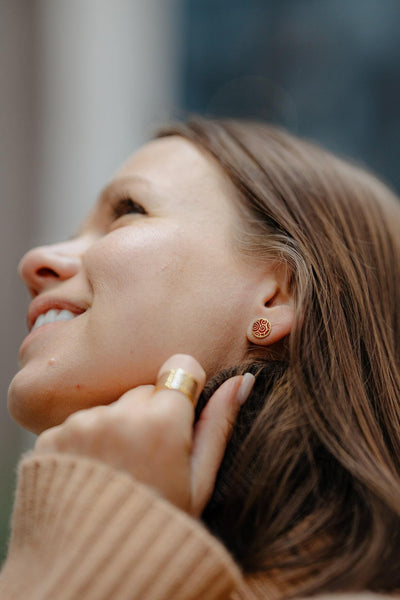 "Faith" Stud Earrings