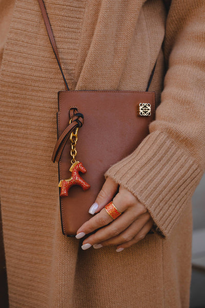 Red Horse Bag Charm