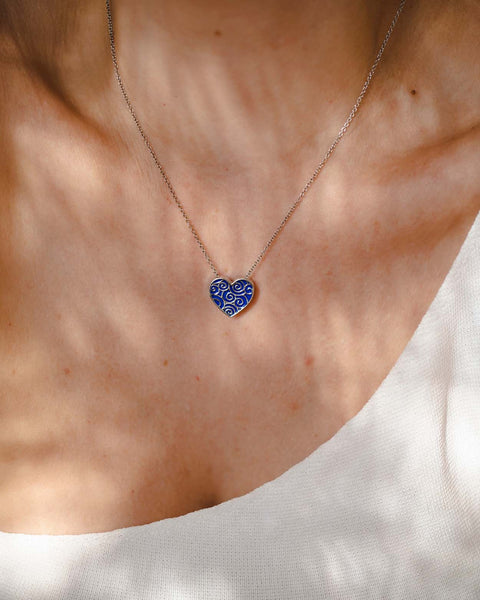 "Protecting" Heart Wishing Pendant