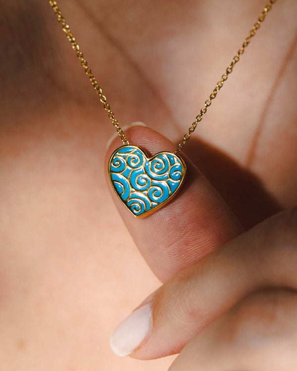 "Conception" Heart Wishing Pendant