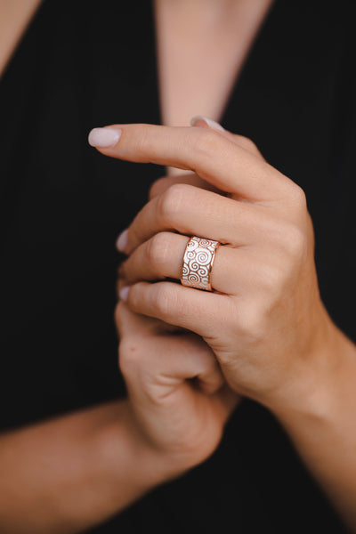 "Success" Wishing Ring (White)
