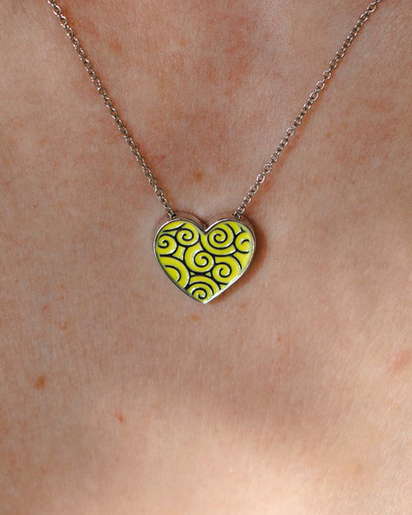 "Wealth" Heart Wishing Pendant