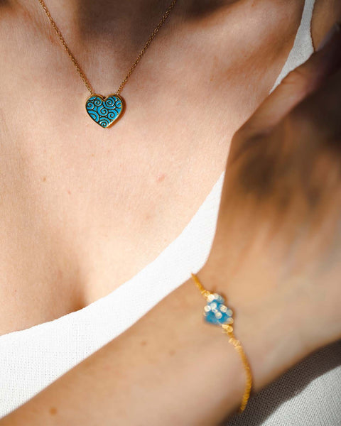 "Conception" Heart Wishing Pendant