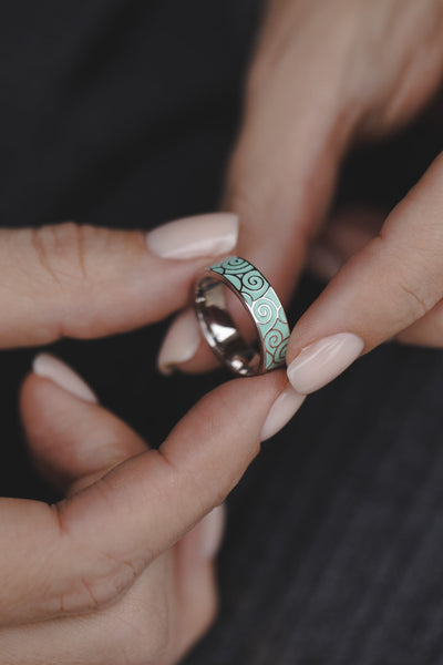 "Luxury" Narrow Wishing Ring