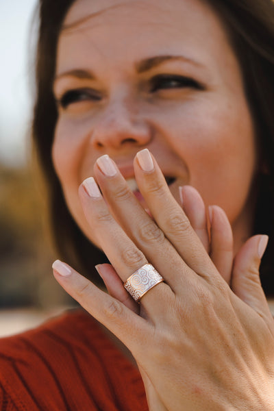 "Success" Wishing Ring (White)