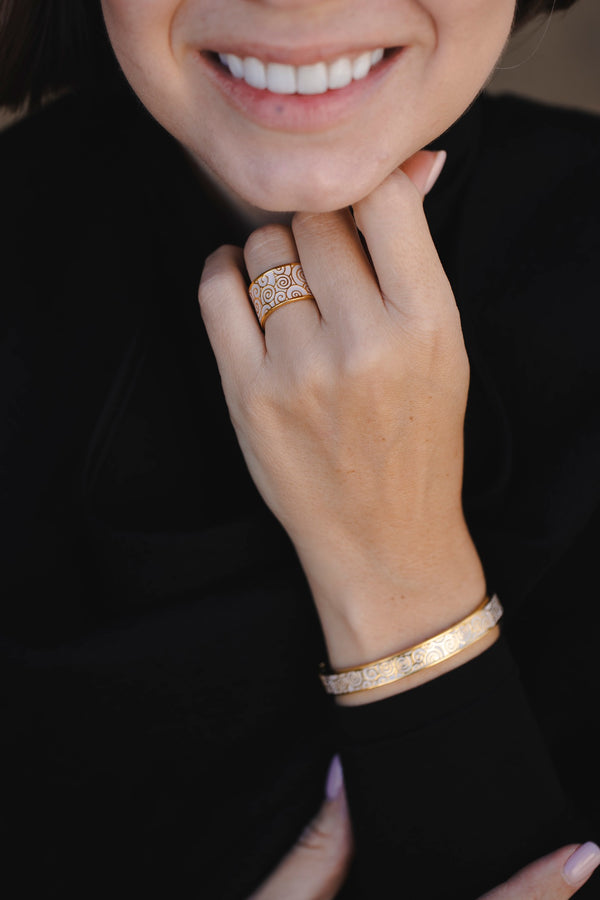 "Success" Wishing Ring (Champagne Color)