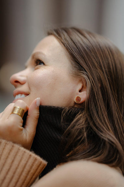 "Faith" Stud Earrings