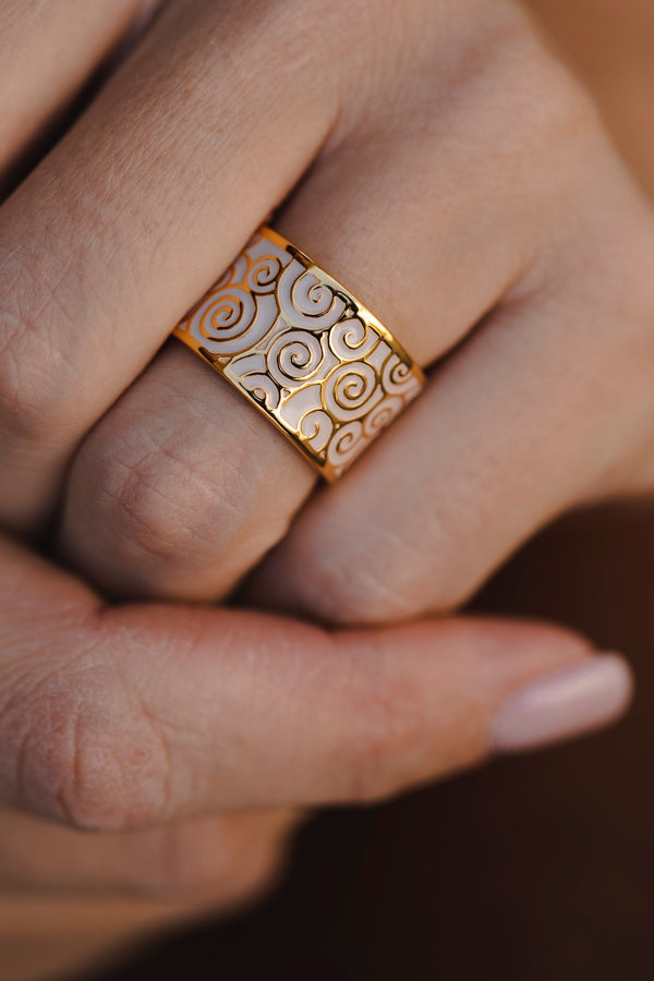 "Success" Wishing Ring (Champagne Color)