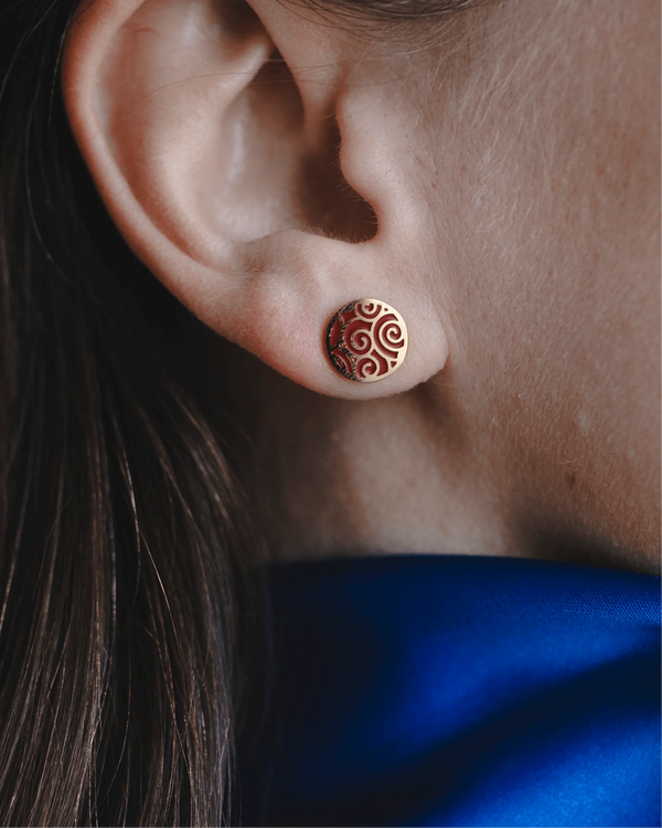 "Faith" Stud Earrings