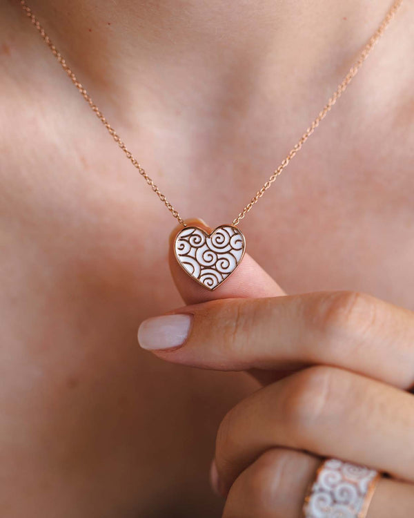 "Success" Heart Wishing Pendant