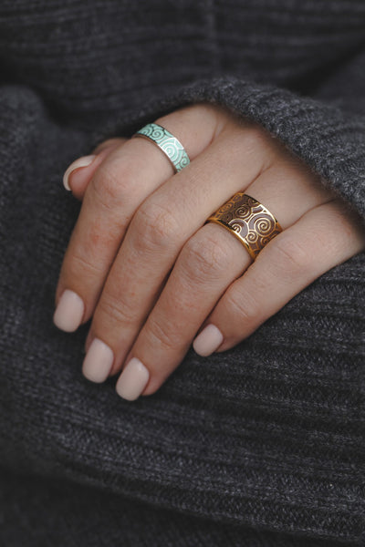 "Success" Wishing Ring (2025 Mocha Mousse Color)