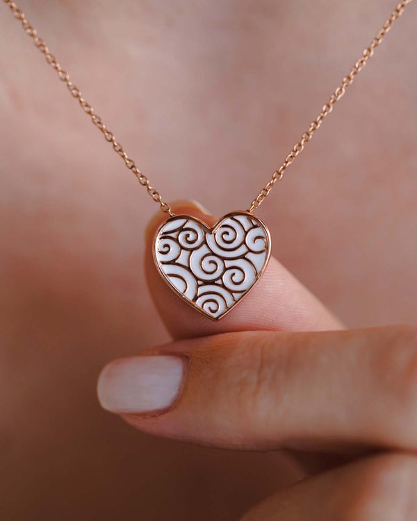 "Success" Heart Wishing Pendant