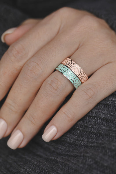 "Luxury" Narrow Wishing Ring