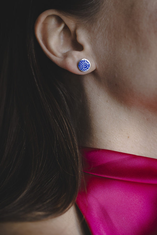 "Protecting" Stud Earrings