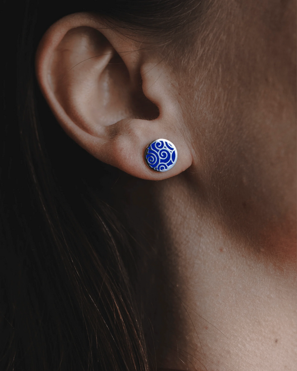 "Protecting" Stud Earrings