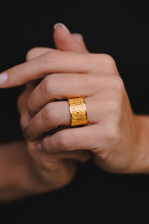 "Love" Wishing Ring (Apricot Crush)