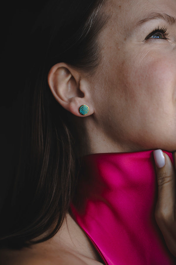 "Home/Car" Stud Earrings