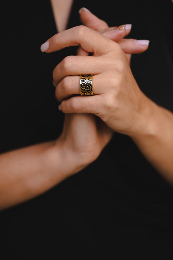 "Luck" Wishing Ring (Gold-Plated)