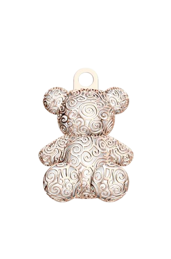 “Success” Teddy Bear Bag Charm (White)