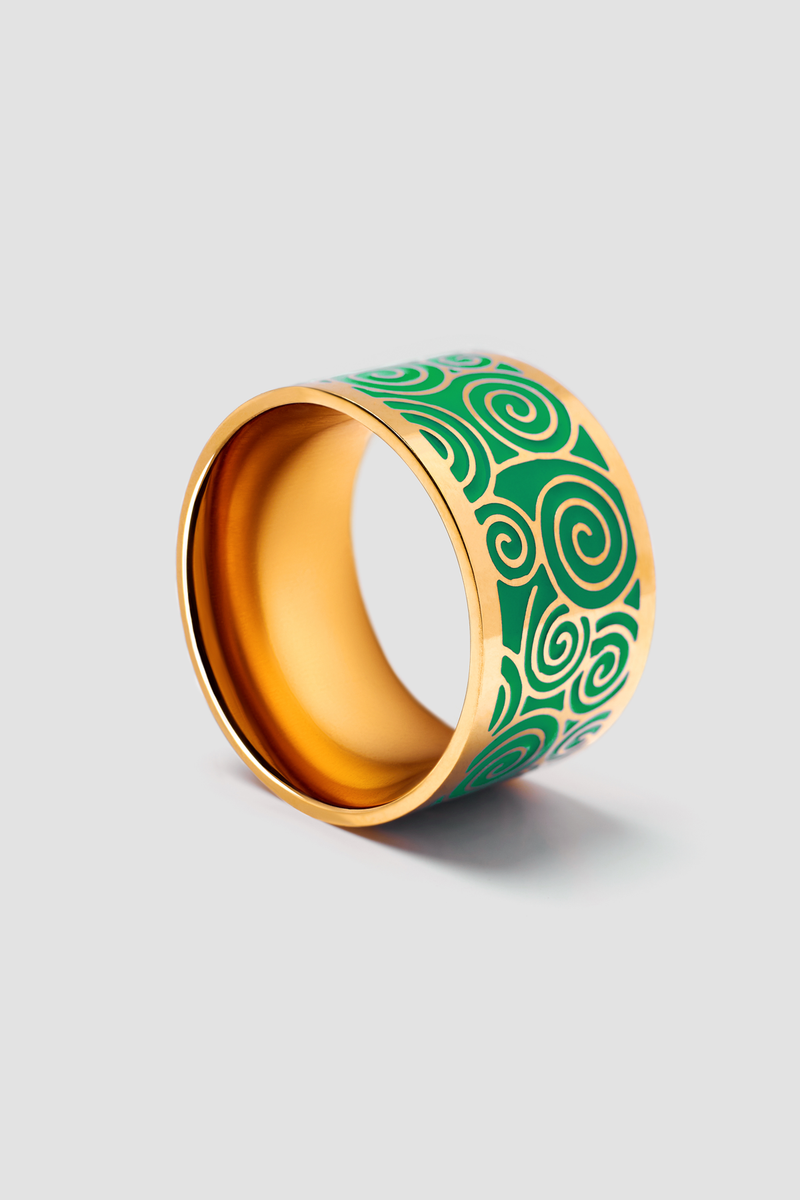 HEALTH Enamel Ring - Polished Design